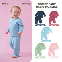 Mooi Setelan Piyama Bayi Comfy Baby Basic Pajamas