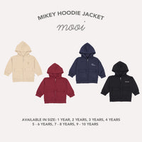 Mooi Atasan Hoodie Panjang Anak Mikey Hoodie