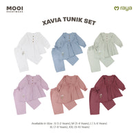 Mooi Setelan Anak Perempuan Xavia Tunik Set