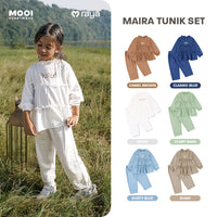 Mooi Setelan Anak Perempuan Raya Collection Maira Tunik Set