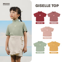 Mooi Atasan Turtleneck Anak Perempuan Giselle Top
