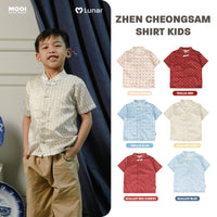 Mooi Kemeja Anak Laki-Laki Lunar Collection Zhen Cheongsam Shirt