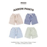 Mooi Celana Pendek Anak Laki-laki Aaron Striped Pants