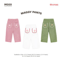 Mooi Celana Panjang Anak Perempuan Christmas Collection Maggy Pants
