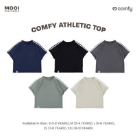 Mooi Kaos Anak Laki-Laki Comfy Athletic Top