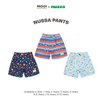 Mooi x Nussa Celana Pendek Anak Nussa Pants