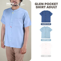 Mooi X Dinda Puspitasari Kemeja Dewasa Glen Pocket Shirt Adult