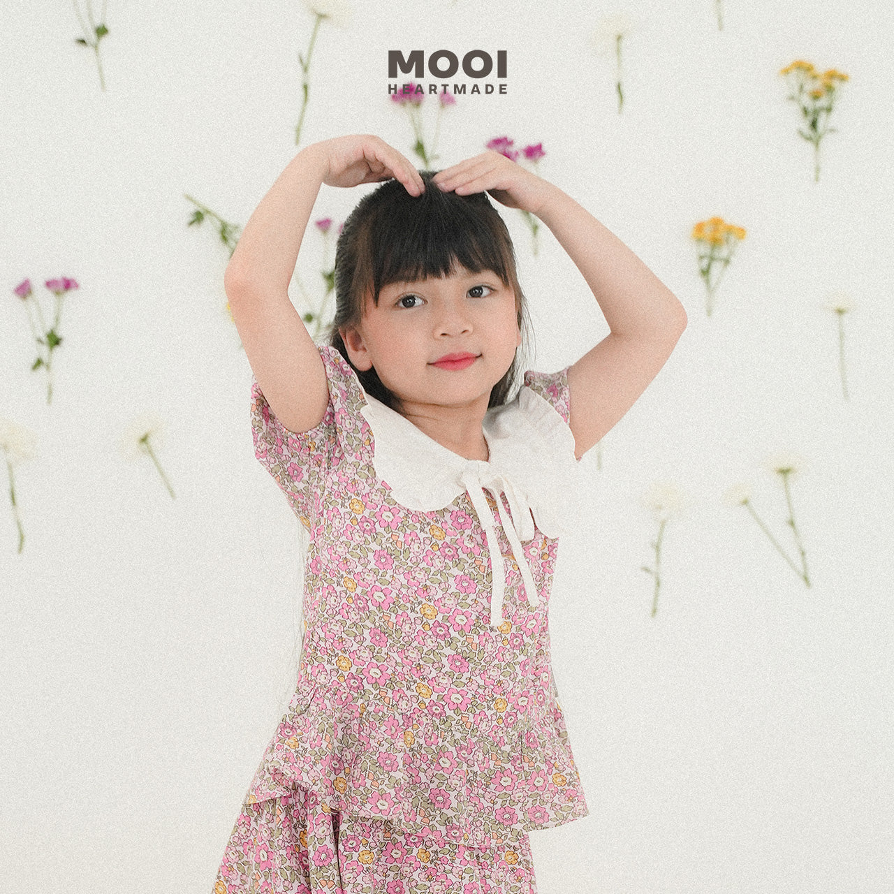 Mooi Atasan Anak Perempuan Vania Top