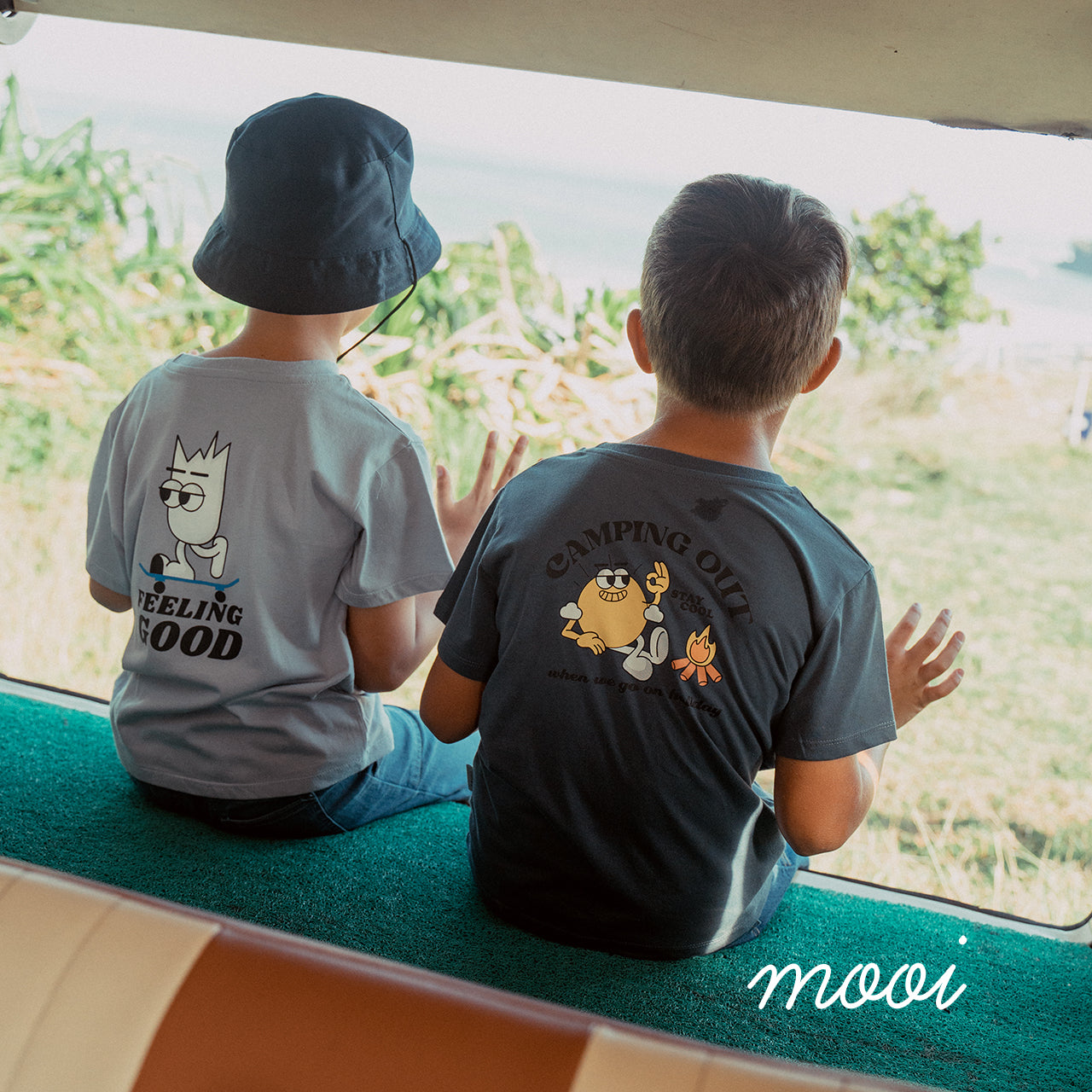 Mooi Kaos Anak Unisex Graphic Tee V1