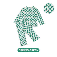 Mooi Setelan Piyama Anak Mikio Pajamas Set Print