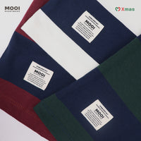 Mooi Kemeja Anak Laki-laki Christmas Collection Jerome Striped Polo Shirt