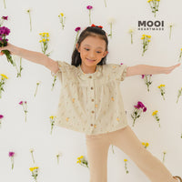 Mooi Atasan Anak Perempuan Daisy Top