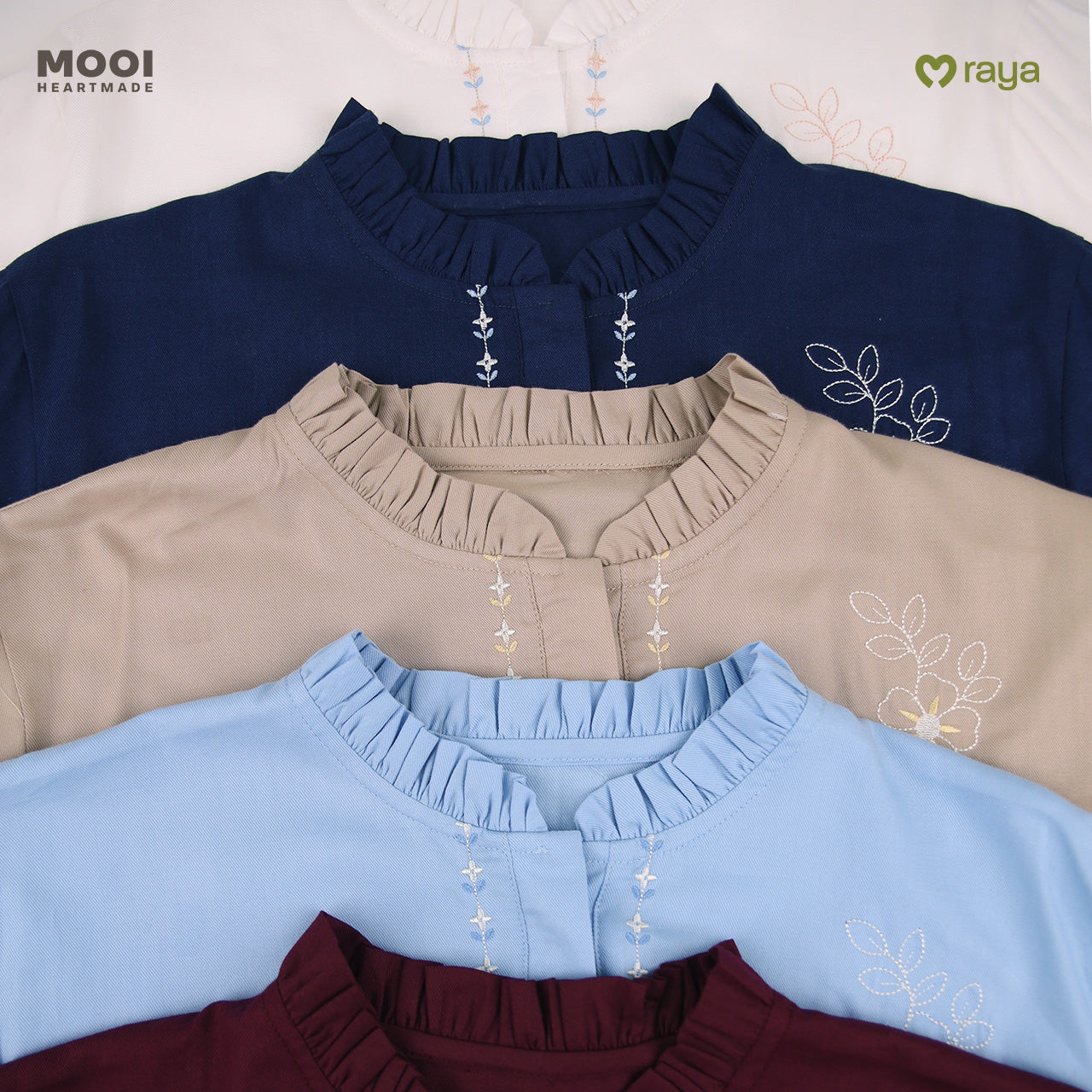 Mooi Dress Dewasa Raya Collection Sadiya Gamis Adult