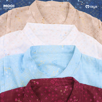 Mooi Atasan Pria Kemeja Pria Raya Collection Rashad Koko Adult Zeina Series