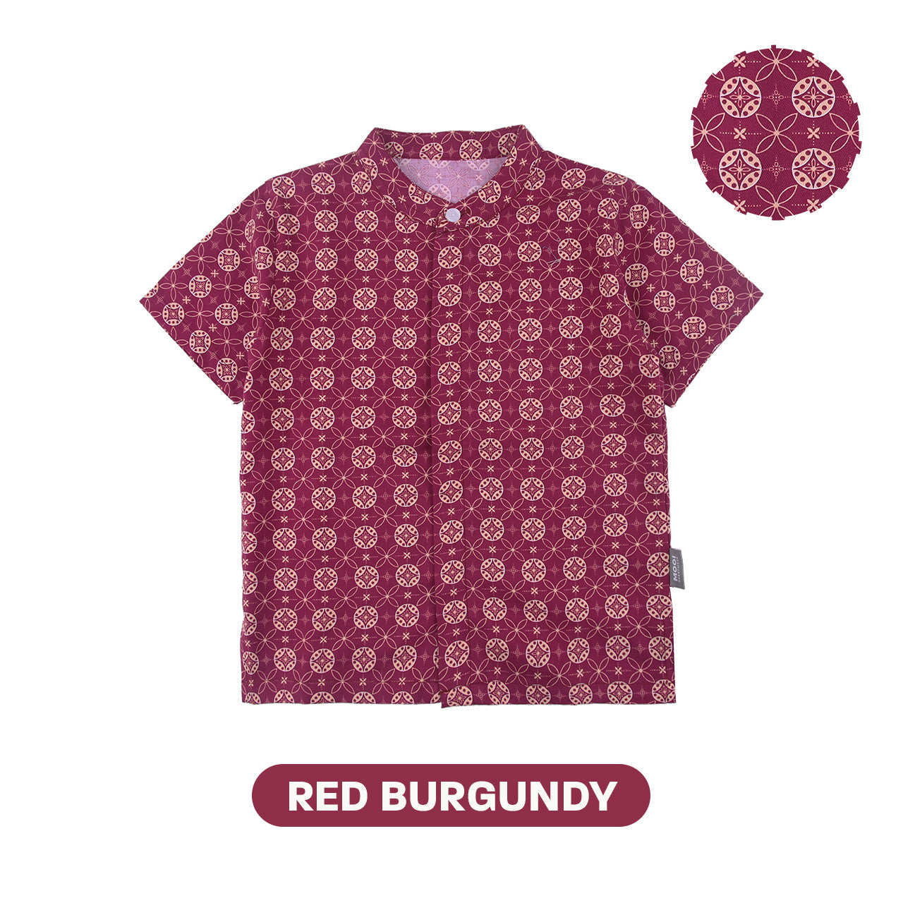 Mooi Atasan Batik Kemeja Anak Laki-Laki Zayyan Batik Shirt