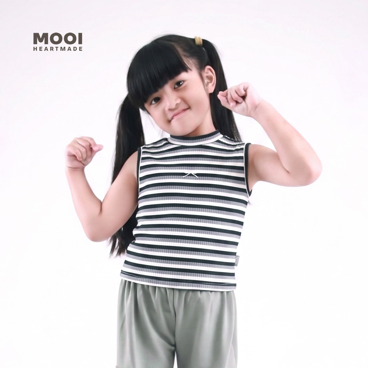 Mooi Atasan Anak Perempuan Kyomi Top