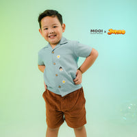 Mooi x Jumbo Shirt Kemeja Anak Laki - Laki