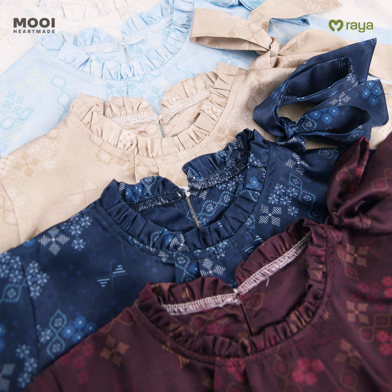 Mooi Dress Dewasa Raya Collection Nawrah Gamis Adult Nawasena Series