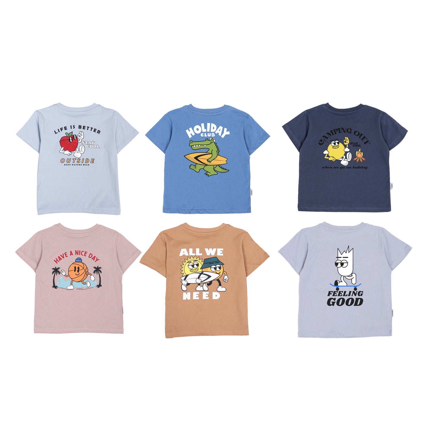 Mooi Kaos Anak Unisex Graphic Tee V1