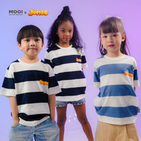 Mooi X Jumbo Kaos Anak Unisex T-shirt Striped Kids