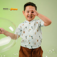 Mooi x Jumbo Kemeja Anak Laki - Laki Printed Shirt