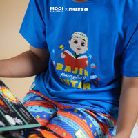 Mooi x Nussa Kaos Anak Laki-Laki Nussa Tshirt Graphic