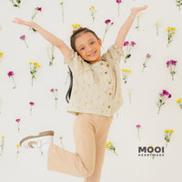 Mooi Atasan Anak Perempuan Daisy Top