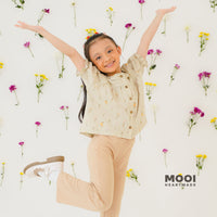 Mooi Atasan Anak Perempuan Daisy Top