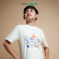 Mooi x Nussa Kaos Anak Laki-Laki Nussa Tshirt Graphic