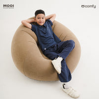Mooi Kemeja Anak Laki-Laki Comfy Polo Shirt