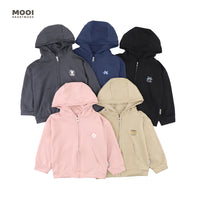 Mooi Atasan Hoodie Panjang Anak Theo Hoodie Jacket