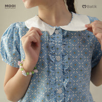 Mooi Atasan Batik Anak Perempuan Shanaya Batik Top