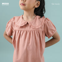 Mooi Atasan Anak Perempuan Eleanor Puff Top