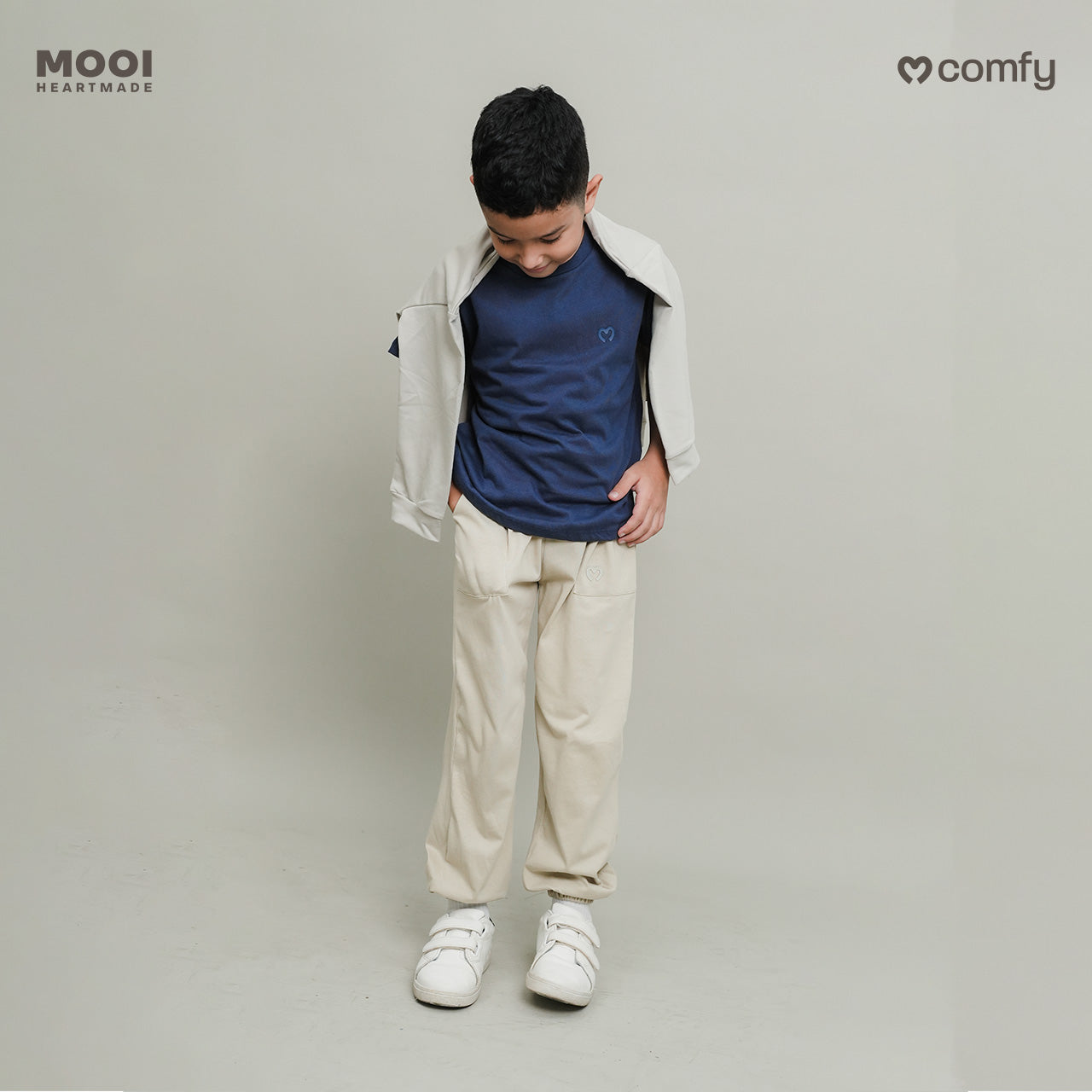 Mooi Celana Jogger Anak Comfy Cotton Jogger Pants Kids