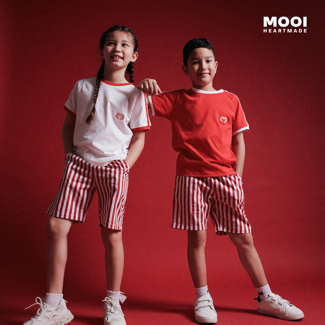 Mooi Merdeka Kaos Kemerdekaan 17 Agustus Setelan Anak Merdeka Athletic Set