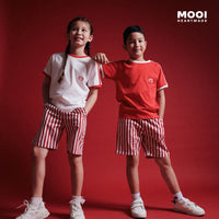 Mooi Merdeka Kaos Kemerdekaan 17 Agustus Setelan Anak Merdeka Athletic Set
