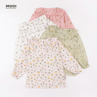 Mooi Atasan Anak Perempuan Erica Ruffle Top