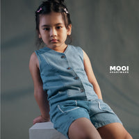Mooi Celana Jeans Anak Kids Denim Nala Denim Short