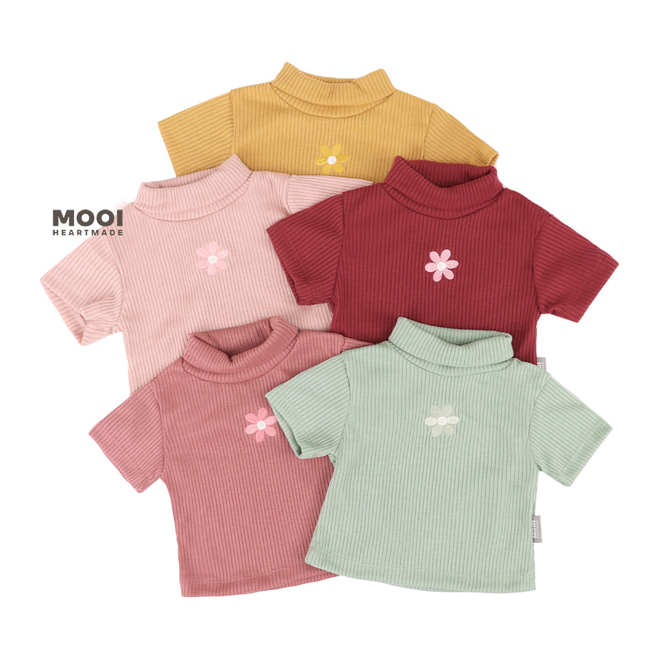 Mooi Atasan Turtleneck Anak Perempuan Giselle Top