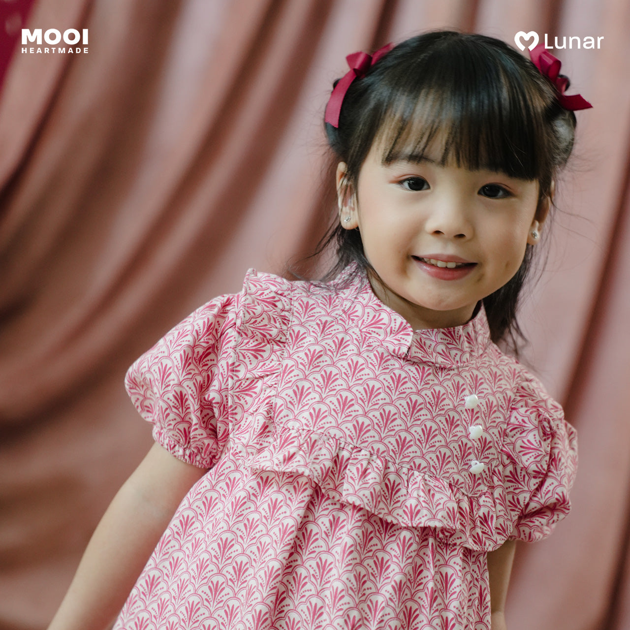 Mooi Dress Anak Perempuan Lunar Collection Xiang Cheongsam Dress