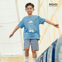 Mooi Celana Pendek Anak Laki-laki Aaron Striped Pants