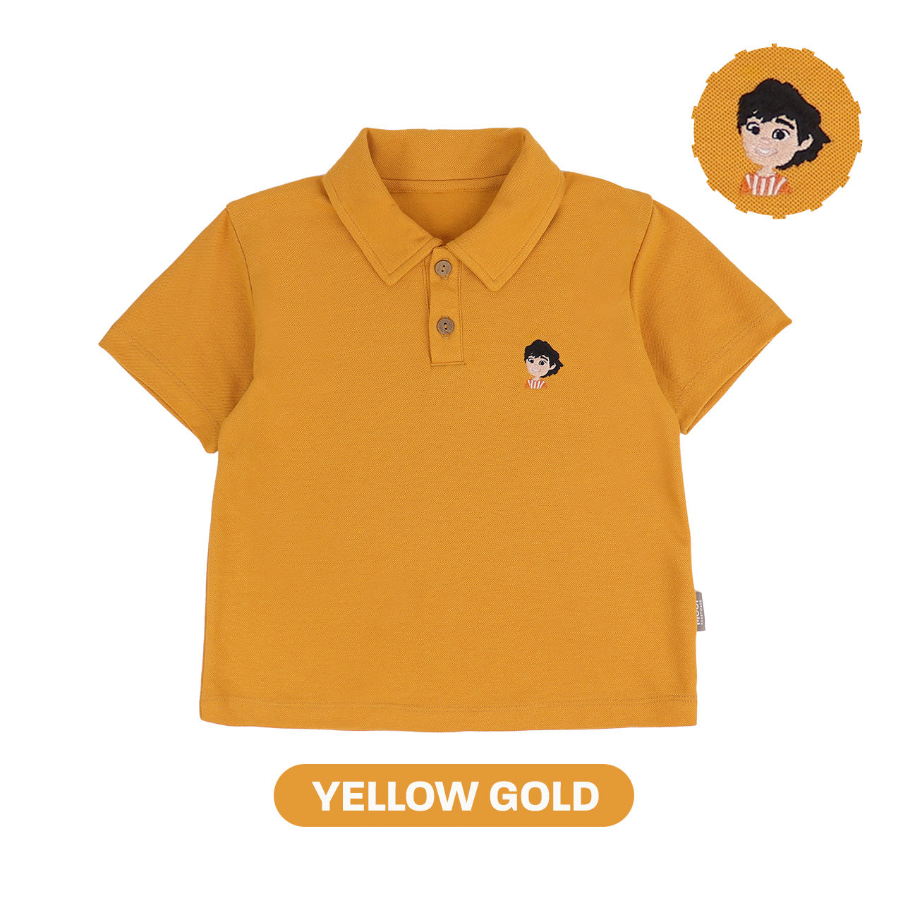 Mooi x Jumbo Kemeja Anak Laki-Laki Polo Shirt