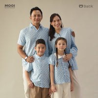 Mooi Atasan Batik Kemeja Anak Laki-Laki Mahagra Batik Shirt