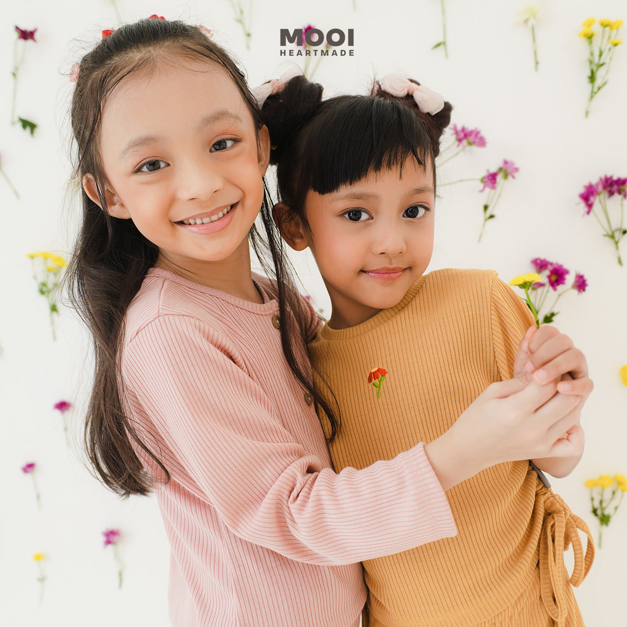 Mooi Atasan Anak Perempuan Heidi Top