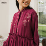 Mooi Dress Dewasa Raya Collection Sadiya Gamis Adult
