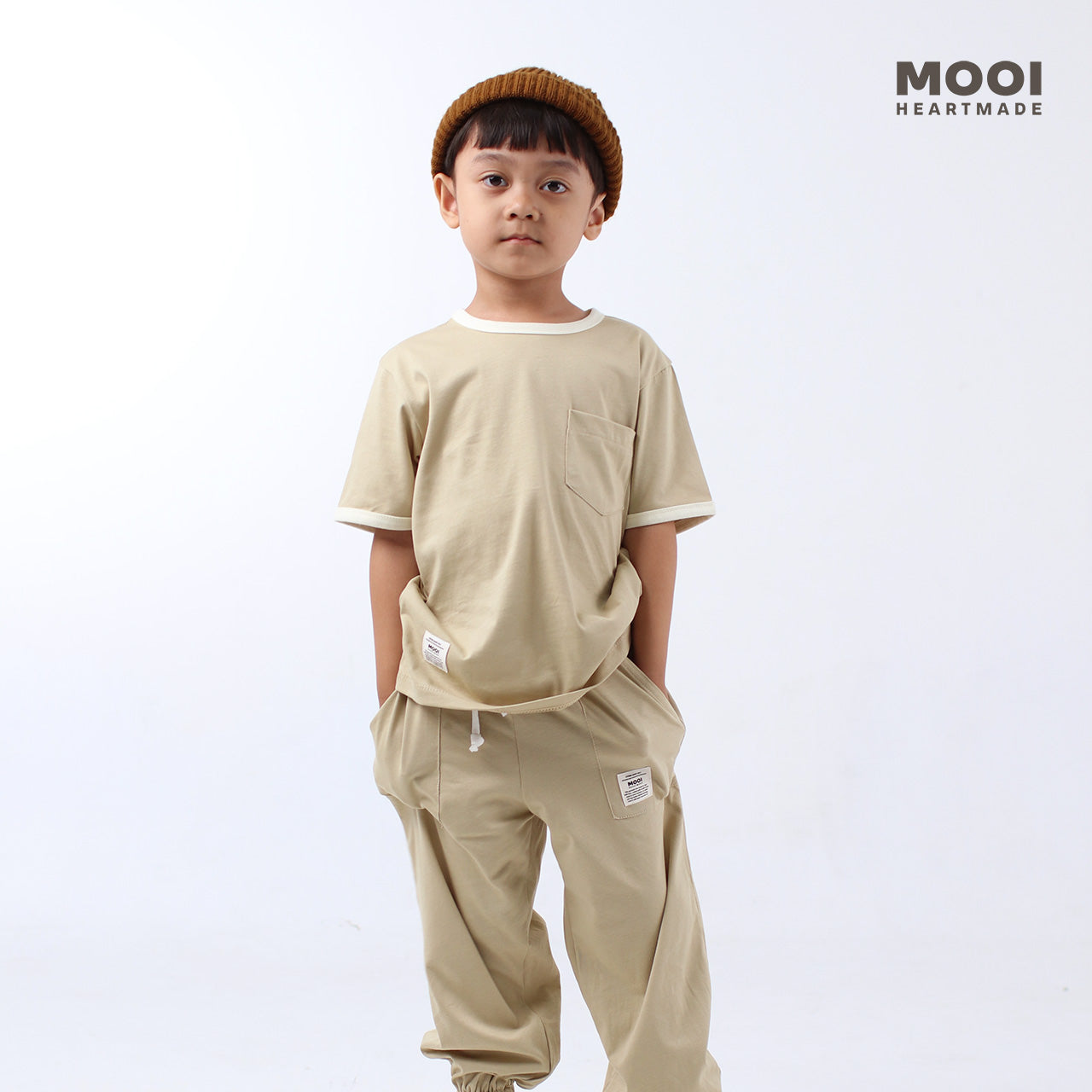 Mooi Kaos Anak Laki-Laki Hoshi T-Shirt Tee