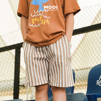 Mooi Celana Pendek Anak Laki-laki Aaron Striped Pants