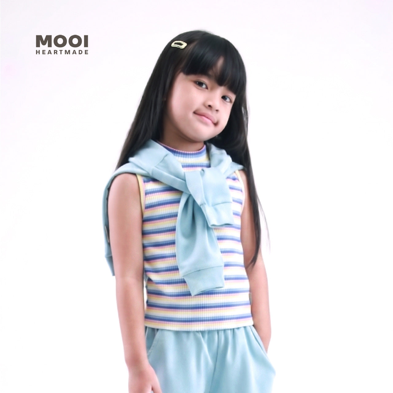 Mooi Atasan Anak Perempuan Kyomi Top