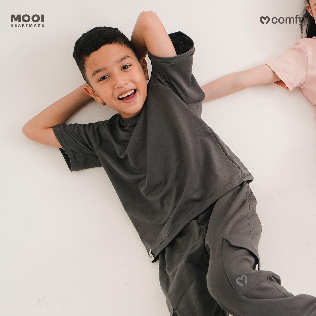 Mooi Kaos Anak Laki-Laki Comfy Athletic Top