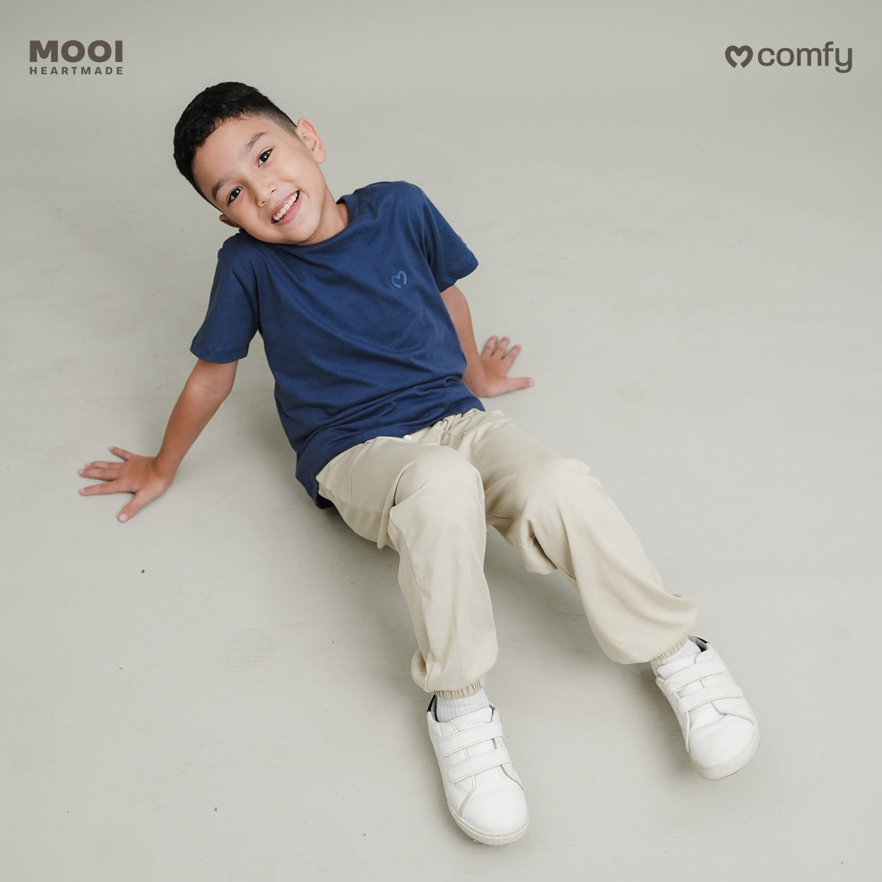 Mooi Celana Jogger Anak Comfy Cotton Jogger Pants Kids